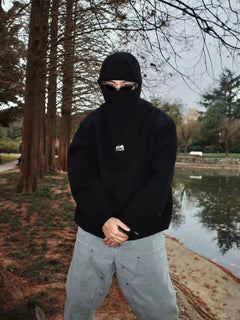 Huvtröja i Ninja fleece