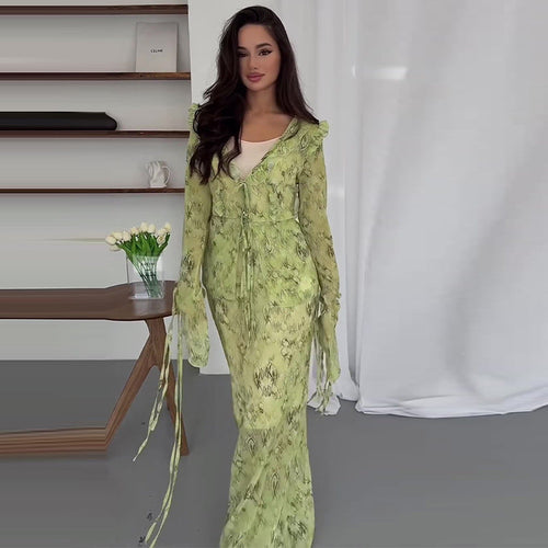 La robe de Belleza Olive