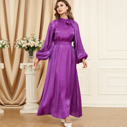 Robe Aurélia en satin