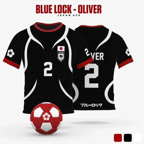 Maillot Blue Lock - Kit extérieur Japon U20