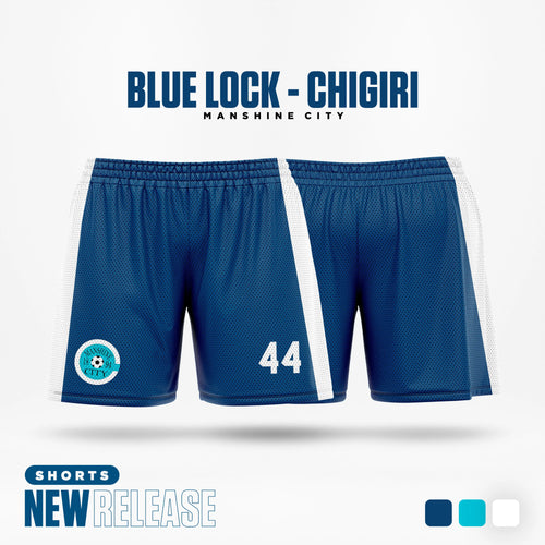 Short Blue Lock - Kit domicile de Manshine City