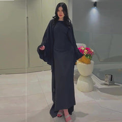 Chic Cloak-Maxikleid