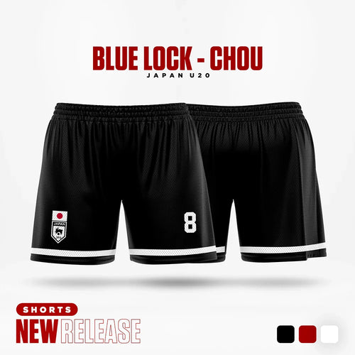 Blue Lock Shorts - U20 Japan Away Kit