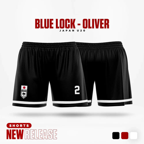 Blue Lock Shorts - U20 Japan Away Kit