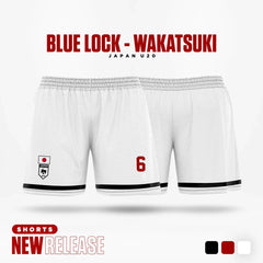 Blue Lock Shorts - U20 Japan Home Kit