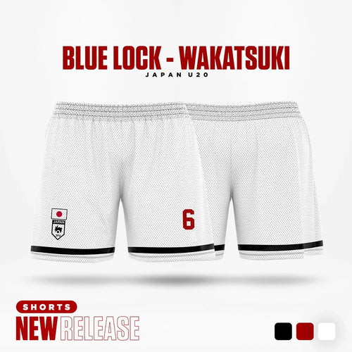 Short Blue Lock - Kit domicile U20 Japon