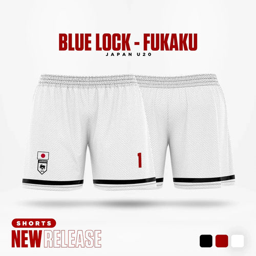 Short Blue Lock - Kit domicile U20 Japon