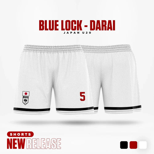 Short Blue Lock - Kit domicile U20 Japon