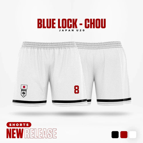 Short Blue Lock - Kit domicile U20 Japon