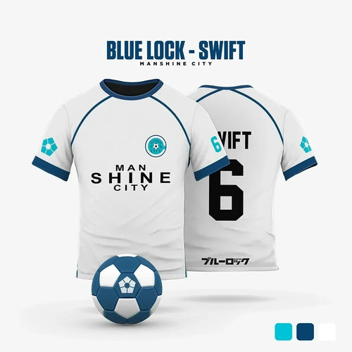 Blue Lock Jersey - Manshine City Away Kit