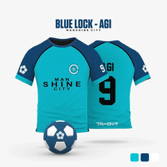 Blue Lock Jersey - Manshine City Home Kit