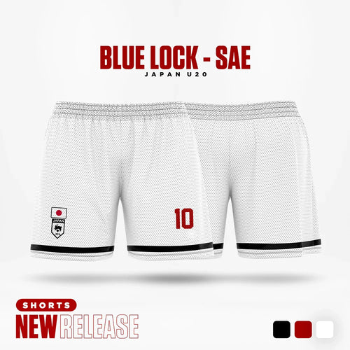 Short Blue Lock - Kit domicile U20 Japon